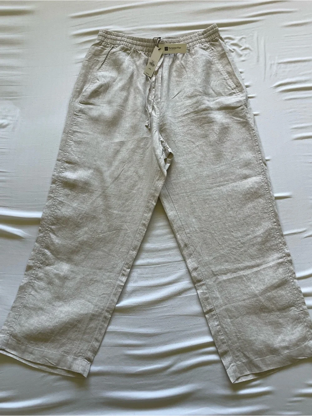 Banana Republic Casual Linen Drawstring Pants